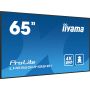 iiyama LH6565UHSB-B1 beeldkrant Kiosk-ontwerp 163,8 cm (64.5") LED Wifi 800 cd/m² 4K Ultra HD Zwart Type processor Android 11 24/7 (LH6565UHSB-B1) thumbnail