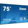 iiyama LH7565UHSB-B1 beeldkrant Kiosk-ontwerp 189,2 cm (74.5") LED Wifi 800 cd/m² 4K Ultra HD Zwart Type processor Android 11 24/7 (LH7565UHSB-B1) thumbnail