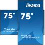 iiyama LH7565UHSB-B1 beeldkrant Kiosk-ontwerp 189,2 cm (74.5") LED Wifi 800 cd/m² 4K Ultra HD Zwart Type processor Android 11 24/7 (LH7565UHSB-B1) thumbnail