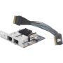 HP Dual Port 10GBase-T NIC Module G2 interfacekaart/-adapter (360K6AA) thumbnail