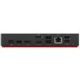 Lenovo 40B20135IT laptop dock & poortreplicator Bedraad USB 3.2 Gen 1 (3.1 Gen 1) Type-A + Type-C Zwart (40B20135IT) thumbnail
