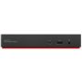 Lenovo 40B20135IT laptop dock & poortreplicator Bedraad USB 3.2 Gen 1 (3.1 Gen 1) Type-A + Type-C Zwart (40B20135IT) thumbnail