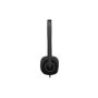 Logitech H150 Stereo Headset Bedraad Hoofdband Kantoor/callcenter Zwart (981-000587) thumbnail