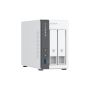 QNAP TS-216G data-opslag-server NAS Tower Ethernet LAN Wit Cortex-A55 (TS-216G) thumbnail