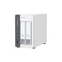 QNAP TS-216G data-opslag-server NAS Tower Ethernet LAN Wit Cortex-A55 (TS-216G) thumbnail