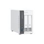 QNAP TS-216G data-opslag-server NAS Tower Ethernet LAN Wit Cortex-A55 (TS-216G) thumbnail