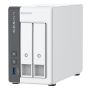 QNAP TS-216G data-opslag-server NAS Tower Cortex-A Cortex-A55 4 GB 0 TB Wit (TS-216G) thumbnail