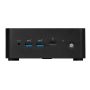 MSI Cubi NUC 1MG-024XDE Intel Core 3 100U 8 GB DDR5-SDRAM 256 GB SSD Mini PC Zwart (00B0B111-024) thumbnail