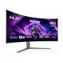 AOC AGON PRO AG456UCZD computer monitor 113 cm (44.5") 3440 x 1440 Pixels Wide Quad HD OLED Zwart, Grijs (AG456UCZD) thumbnail