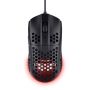Trust GXT 928 Helox Gaming Muis - Ultralichte gamingmuis – 6 programmeerbare knoppen – 6400 DPI – Zwart (25306) thumbnail