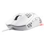 Trust GXT 928W Helox Gaming Muis - Ultralichte gamingmuis – 6 programmeerbare knoppen – 6400 DPI – Wit (25389) thumbnail