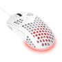 Trust GXT 928W Helox Gaming Muis - Ultralichte gamingmuis – 6 programmeerbare knoppen – 6400 DPI – Wit (25389) thumbnail