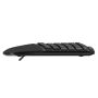 Kensington Pro Fit Ergo KB675 EQ TKL toetsenbord Thuis/Werk USB + RF Wireless + Bluetooth QWERTY Scandinavisch Zwart (K75491PN) thumbnail