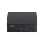 ASUS NUC 14 Pro RNUC14RVKV5068C2I Intel Core Ultra 5 135H 16 GB DDR5-SDRAM 512 GB SSD Windows 11 Pro UCFF Mini PC Zwart (90AS0071-M00040) thumbnail