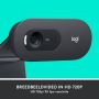 Logitech C505 HD webcam 1280 x 720 Pixels USB Zwart (960-001363) thumbnail