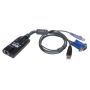 Tripp Lite B055-001-UV2CAC toetsenbord-video-muis (kvm) kabel Zwart (B055-001-UV2CAC) thumbnail