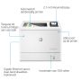 HP Color LaserJet Enterprise M554dn printer, Print, Printen via de USB-poort aan voorzijde; Dubbelzijdig printen (7ZU81A) thumbnail