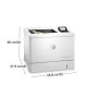 HP Color LaserJet Enterprise M554dn printer, Print, Printen via de USB-poort aan voorzijde; Dubbelzijdig printen (7ZU81A) thumbnail