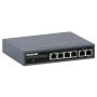 Intellinet PoE-gevoede 6-poorts lite smart managed PoE+ netwerk switch met 4 GbE-poorten / 2 GbE-uplinks en PoE passthrough, 3 jaar garantie (562034) thumbnail