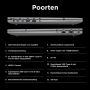 HP ZBook Power G11 A AMD Ryzen™ 9 8945HS Mobiel werkstation 40,6 cm (16") WQXGA 64 GB DDR5-SDRAM 1 TB SSD NVIDIA RTX 2000 Ada Wi-Fi 6E (802.11ax) Windows 11 Pro Grijs (A3YX1ET#ABH) thumbnail