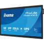 iiyama PROLITE TE6514MIS-B2AG Kiosk-ontwerp 165,1 cm (65") LCD Wifi 435 cd/m² 4K Ultra HD Zwart Touchscreen Type processor Android 24/7 (TE6514MIS-B2AG) thumbnail