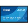 iiyama PROLITE TE6514MIS-B2AG Kiosk-ontwerp 165,1 cm (65") LCD Wifi 435 cd/m² 4K Ultra HD Zwart Touchscreen Type processor Android 24/7 (TE6514MIS-B2AG) thumbnail
