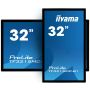 iiyama ProLite TF3215MC-B2 computer monitor 81,3 cm (32") 1920 x 1080 Pixels Full HD LED Touchscreen Kiosk Zwart (TF3215MC-B2) thumbnail