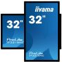 iiyama ProLite TF3215MC-B2 computer monitor 80 cm (31.5") 1920 x 1080 Pixels Full HD LED Touchscreen Kiosk Zwart (TF3215MC-B2) thumbnail