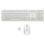HP 510 Draadloos Toetsenbord Wit - Russisch (N05919-251) thumbnail