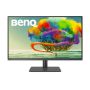 BenQ PD3205U computer monitor 80 cm (31.5") 3840 x 2160 Pixels 4K Ultra HD LCD Zwart (9H.LKGLA) thumbnail