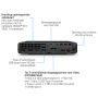 HP Elite Mini 800 G9 Intel® Core™ i7 i7-14700 16 GB DDR5-SDRAM 512 GB SSD Windows 11 Pro Mini PC Zwart (622W3ET#ABH) thumbnail