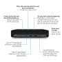 HP Elite Mini 800 G9 Intel® Core™ i5 i5-14500 16 GB DDR5-SDRAM 512 GB SSD Windows 11 Pro Mini PC Zwart (622W4ET#ABH) thumbnail