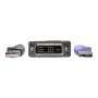 Tripp Lite B055-001-UDV toetsenbord-video-muis (kvm) kabel Blauw, Paars (B055-001-UDV) thumbnail