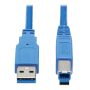 Tripp Lite P785-DPKIT06 toetsenbord-video-muis (kvm) kabel Zwart, Blauw 1,8 m (P785-DPKIT06) thumbnail