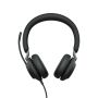 Jabra 24089-999-899 hoofdtelefoon/headset Bedraad Hoofdband Kantoor/callcenter USB Type-C Bluetooth Zwart (24089-999-899) thumbnail