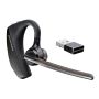 POLY Voyager 5200 UC Headset Draadloos In-ear Kantoor/callcenter Bluetooth Zwart (206110-01) thumbnail