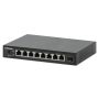 Intellinet 9-poorts 2.5G multi-gigabit netwerk switch, 8x 2.5G RJ45-poorten + 1x 10G SFP+ uplink, onbeheerde switch, desktopformaat, wandmontage mogelijk, 3 jaar garantie (562096) thumbnail