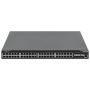 Intellinet 54-poorts L3 volledig beheerde Gigabit PoE+ netwerk switch, 48x RJ45 + 6x 10G SFP+ uplinks, PoE-budget 850 W, Layer 3 routing, VLAN/QoS, 19" rackmontage, professionele netwerkomgevingen, 3 jaar garantie (562041) thumbnail