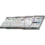 Logitech G515 LIGHTSPEED TKL KB WHITE - FRA - (920-012547) thumbnail