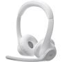 Logitech Zone 300 Headset Draadloos Hoofdband Kantoor/callcenter Bluetooth Wit (981-001417) thumbnail