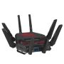 ASUS ROG Rapture GT-BE19000 draadloze router Multi-Gigabit Ethernet Tri-band (2,4 GHz / 5 GHz / 6 GHz) Zwart, Rood (90IG0850-MO9A0V) thumbnail
