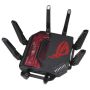 ASUS ROG Rapture GT-BE19000 draadloze router Multi-Gigabit Ethernet Tri-band (2,4 GHz / 5 GHz / 6 GHz) Zwart, Rood (90IG0850-MO9A0V) thumbnail