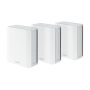 ASUS ZenWiFi BT10 – 3er Pack Weiß Tri-band (2,4 GHz / 5 GHz / 6 GHz) Wi-Fi 7 (802.11be) Wit 3 Intern (90IG08Y0-MO3C20) thumbnail
