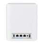 ASUS ZenWiFi BT10 (2pk) Tri-band (2,4 GHz / 5 GHz / 6 GHz) Wi-Fi 7 (802.11be) Wit 3 Intern (90IG08Y0-MO3C40) thumbnail