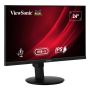 Viewsonic VG Series VG2409-MHDU-2 computer monitor 60,5 cm (23.8") 1920 x 1080 Pixels Full HD LED Zwart (VG2409-MHDU-2) thumbnail