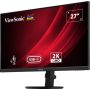 Viewsonic VG Series VG2709-2K-MHDU-2 computer monitor 68,6 cm (27") 2560 x 1440 Pixels Quad HD LED Zwart (VG2709-2K-MHDU-2) thumbnail