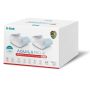 D-Link M60-2 mesh-wifi-systeem Dual-band (2.4 GHz / 5 GHz) Wi-Fi 6 (802.11ax) Wit 4 Intern (M60-2) thumbnail