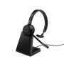Jabra Evolve 65 TE Headset Bedraad en draadloos Hoofdband Kantoor/callcenter USB Type-A Bluetooth Zwart (6693-833-399) thumbnail