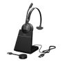 Jabra Engage 55 SE Headset Draadloos Hoofdband Kantoor/callcenter Zwart (9653-415-111) thumbnail