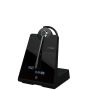 Jabra Engage 75 SE Headset Draadloos oorhaak, Hoofdband Kantoor/callcenter Bluetooth Zwart (9655-583-111) thumbnail